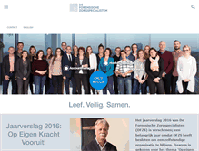 Tablet Screenshot of deforensischezorgspecialisten.nl